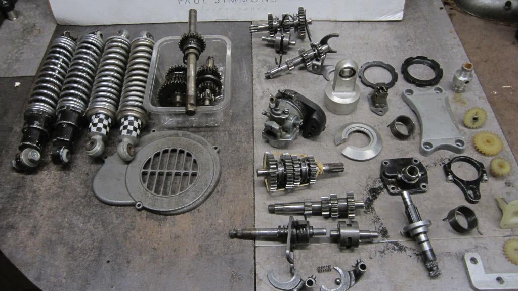 Italiaanse brommer onderdelen Minarelli/franco morini, Ophalen of Verzenden, Gebruikt, Blok, Overige merken