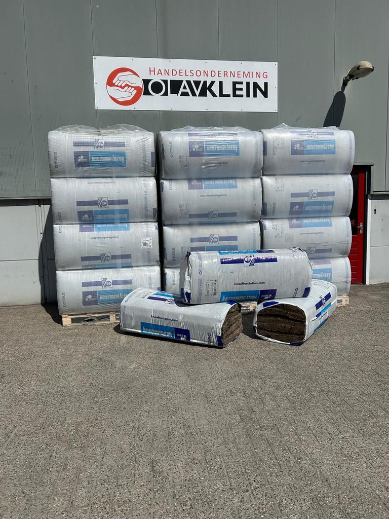 Knauf Naturoll 032 - Diverse diktes - Scherp geprijsd!, Dakisolatie, Nieuw, Ophalen of Verzenden, 15 m² of meer