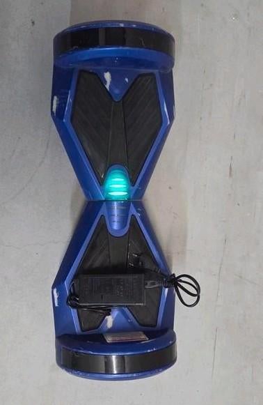 Hoverboard blauw met led in wielkappen., 1 speler, Ophalen, Zo goed als nieuw, Vanaf 7 jaar