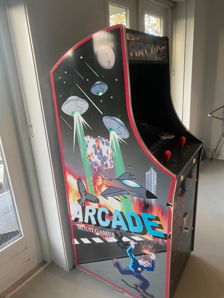 Arcade multi games, Verzamelen, Automaten | Overige, Ophalen, Zo goed als nieuw