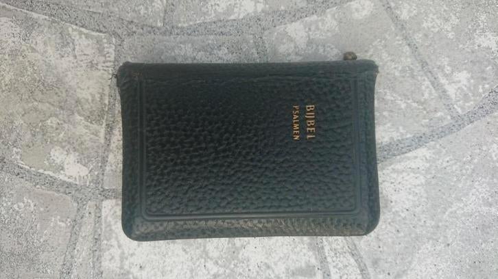 NV psalmen Bijbel met rits 9,5 x 13cm met beschadiging, Ophalen of Verzenden