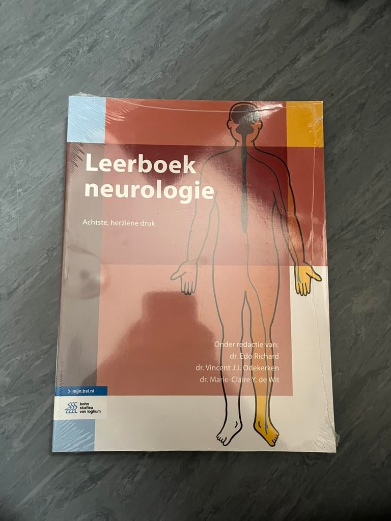 Leerboek neurologie achtste herziene druk - studieboek, Ophalen, Zo goed als nieuw