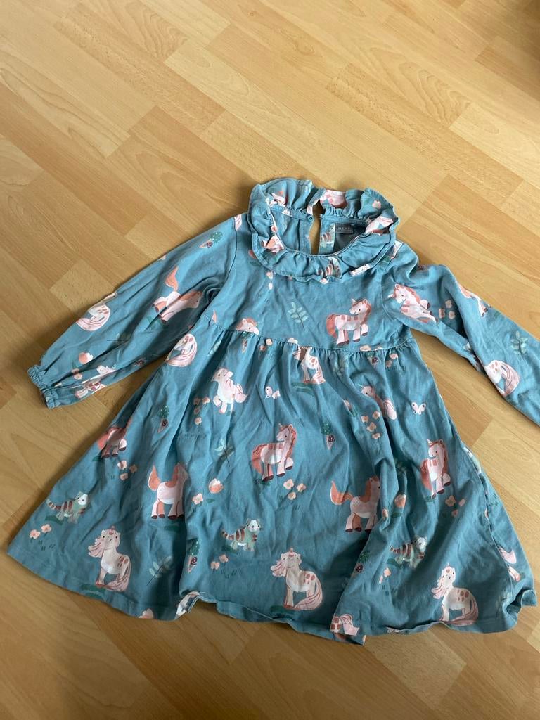 Set of 2: next (unicorn) & primark Jurken, Maat 110, Ophalen of Verzenden, Zo goed als nieuw, Meisje, Jurk of Rok