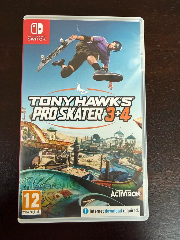 Tony Hawk's Pro Skater 3+4 - Alleen Doosje!, Online, Gebruikt, 1 speler, Ophalen of Verzenden
