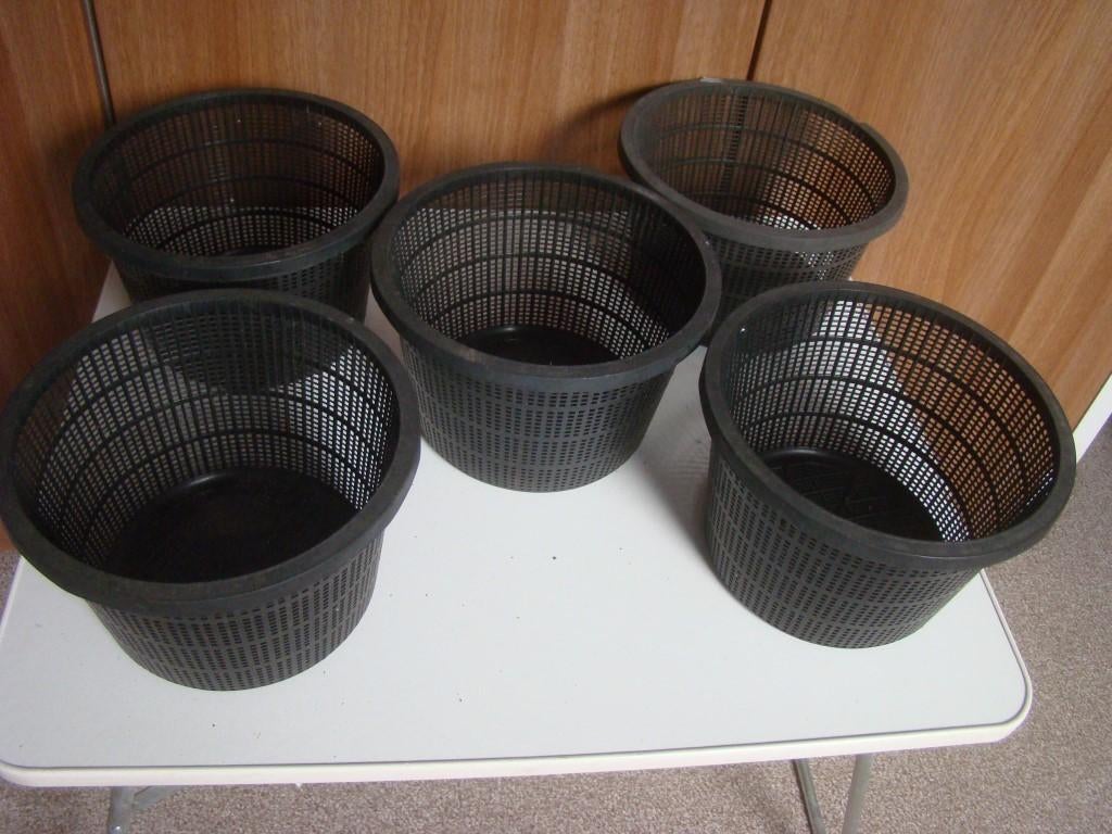 vijvermandjes rond 5 stuks, Ophalen of Verzenden, Nieuw, Overige typen