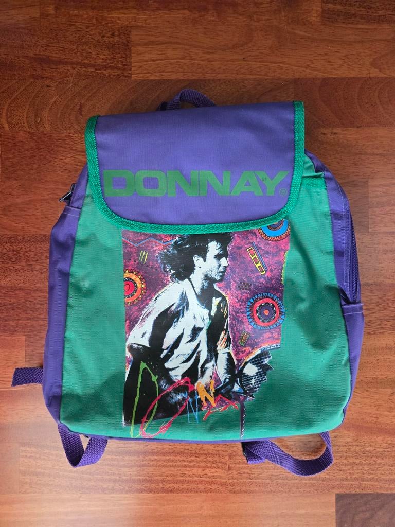 Retro Donnay Andre Agassi Rugtas - Collectorsitem, Gebruikt, Ophalen of Verzenden, Tas, L2