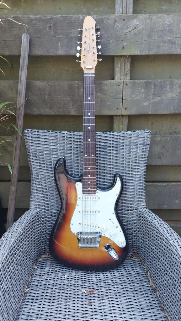 Fender Stratocaster XII - 12-snarige elektrische gitaar, Ophalen, Gebruikt, Solid body, Fender