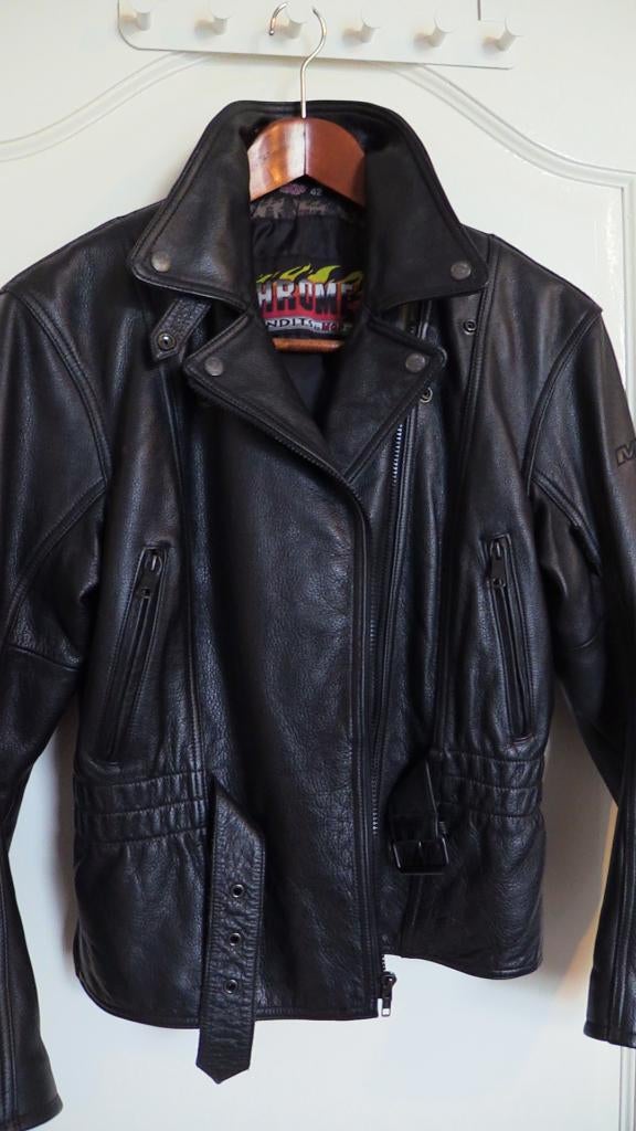 MQP Biker~Style Leather Coat Unisex, Ophalen, Nieuw, MQP