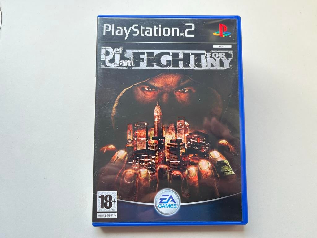Def Jam Fight for NY PlayStation 2, Gebruikt, Vanaf 18 jaar, Vechten, T