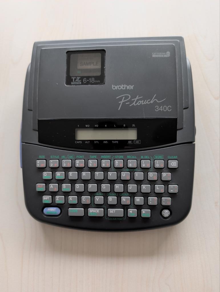 Brother P-touch 340C labelprinter, Computers en Software, Labelprinters, Ophalen of Verzenden