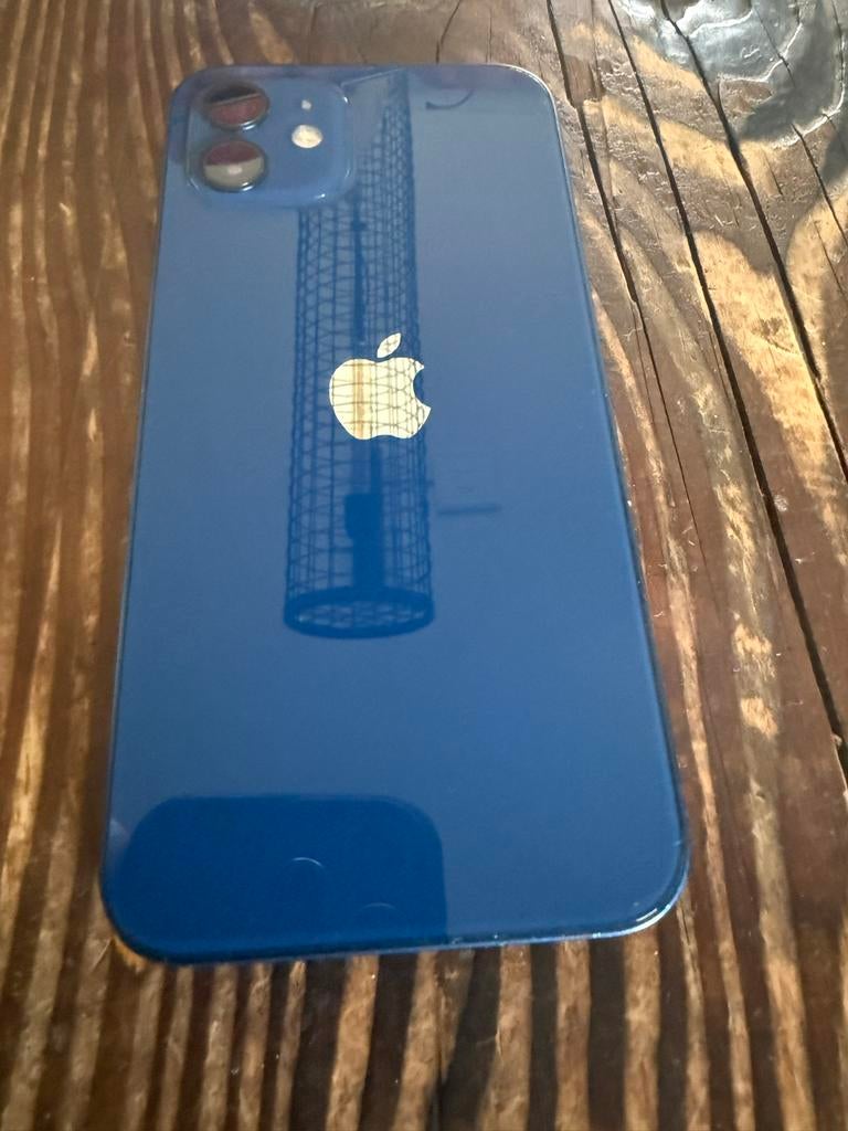iPhone 12 blauw 128GB, Telecommunicatie, Mobiele telefoons | Apple iPhone, Blauw, Ophalen of Verzenden, IPhone 12, Zonder simlock