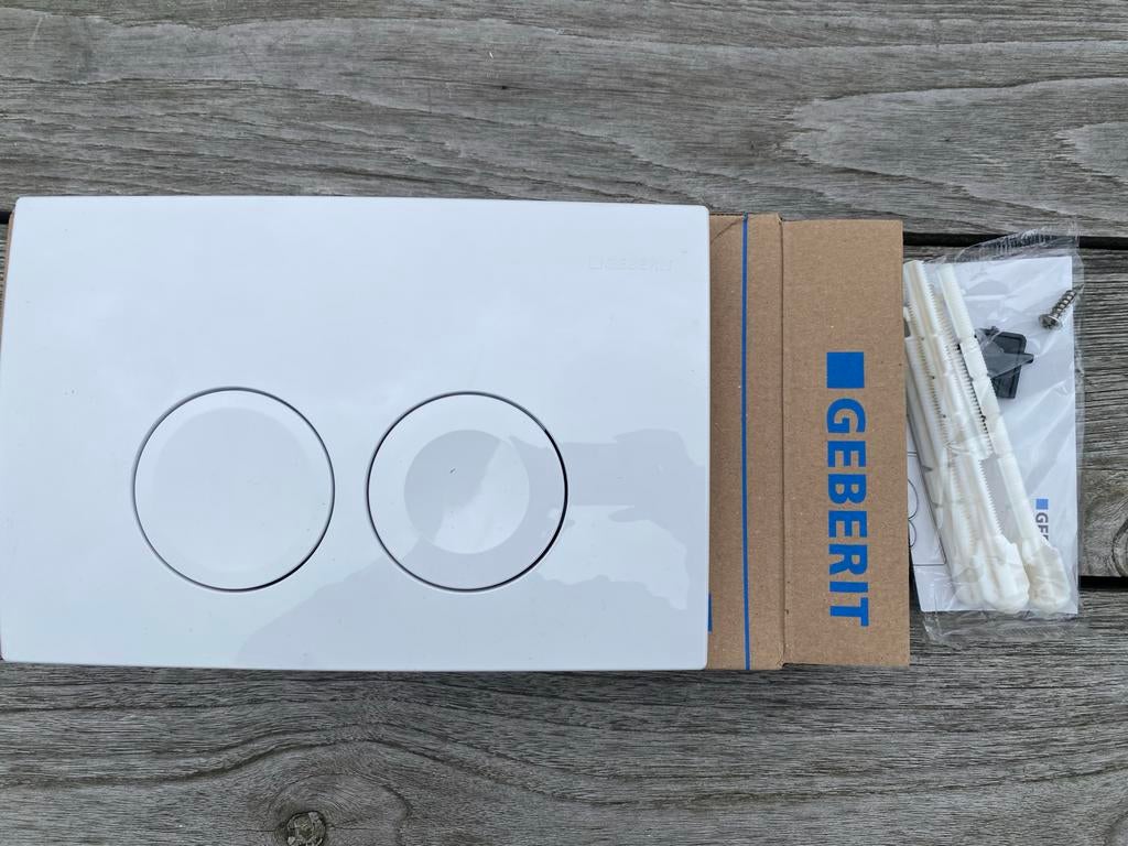 Bedieningspaneel Geberit Sigma 20 wit, Ophalen of Verzenden, Nieuw, Toilet