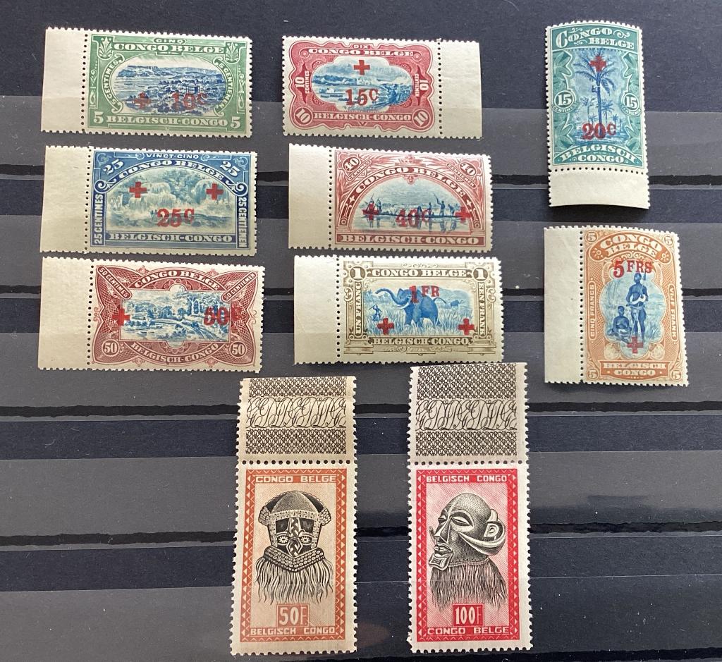 Belgisch Congo postzegels, Verzenden
