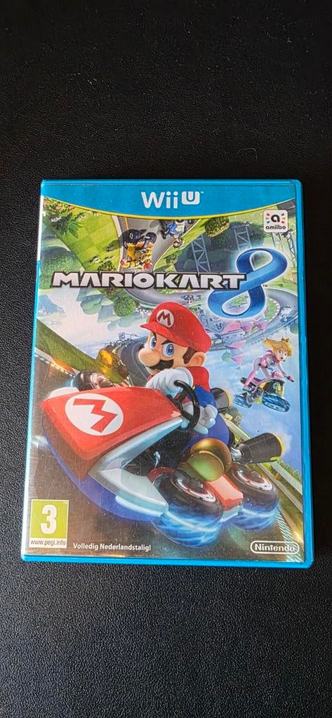 Mario kart 8 wii u, Spelcomputers en Games, Games | Nintendo Wii U, Ophalen, Racen en Vliegen, Zo goed als nieuw, 3 spelers of meer