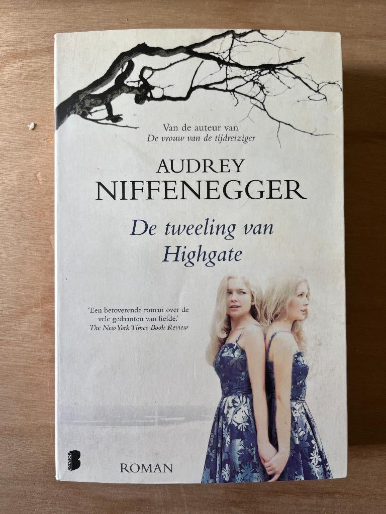 boek: De tweeling van Highgate, Audrey Niffenegger, Ophalen of Verzenden, Zo goed als nieuw, Audrey Niffenegger, Europa overig