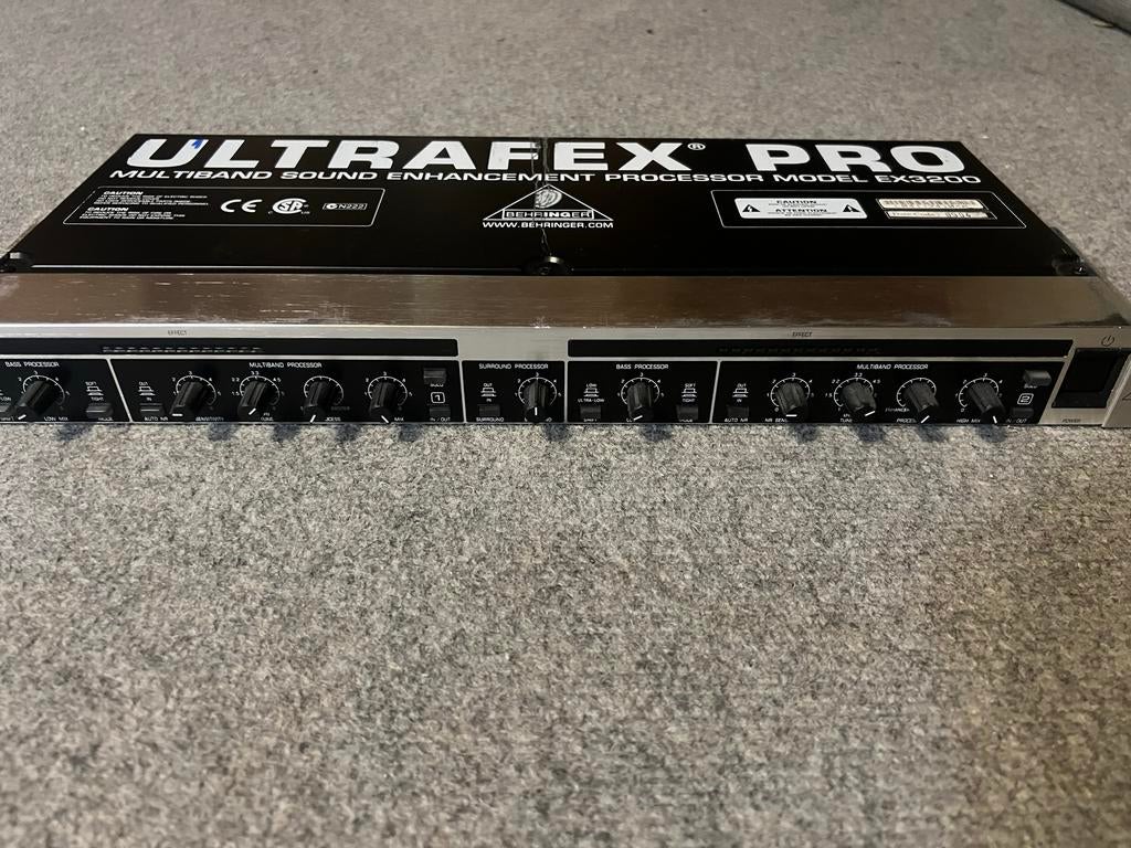 Behringer Ultrafex Pro EX3200, Muziek en Instrumenten, Effecten, Ophalen of Verzenden, Gebruikt, Overige typen