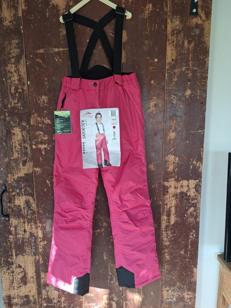 Skibroek maat 164 roze Nieuw, Broek, Meisje, Active touch, Nieuw