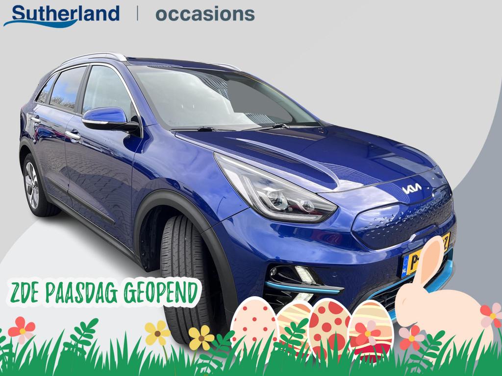 Kia e-Niro ExecutiveLine 64 kWh | Panoramadak | Leder | Acht, Gebruikt, 1712 kg, Blauw, 64 kWh