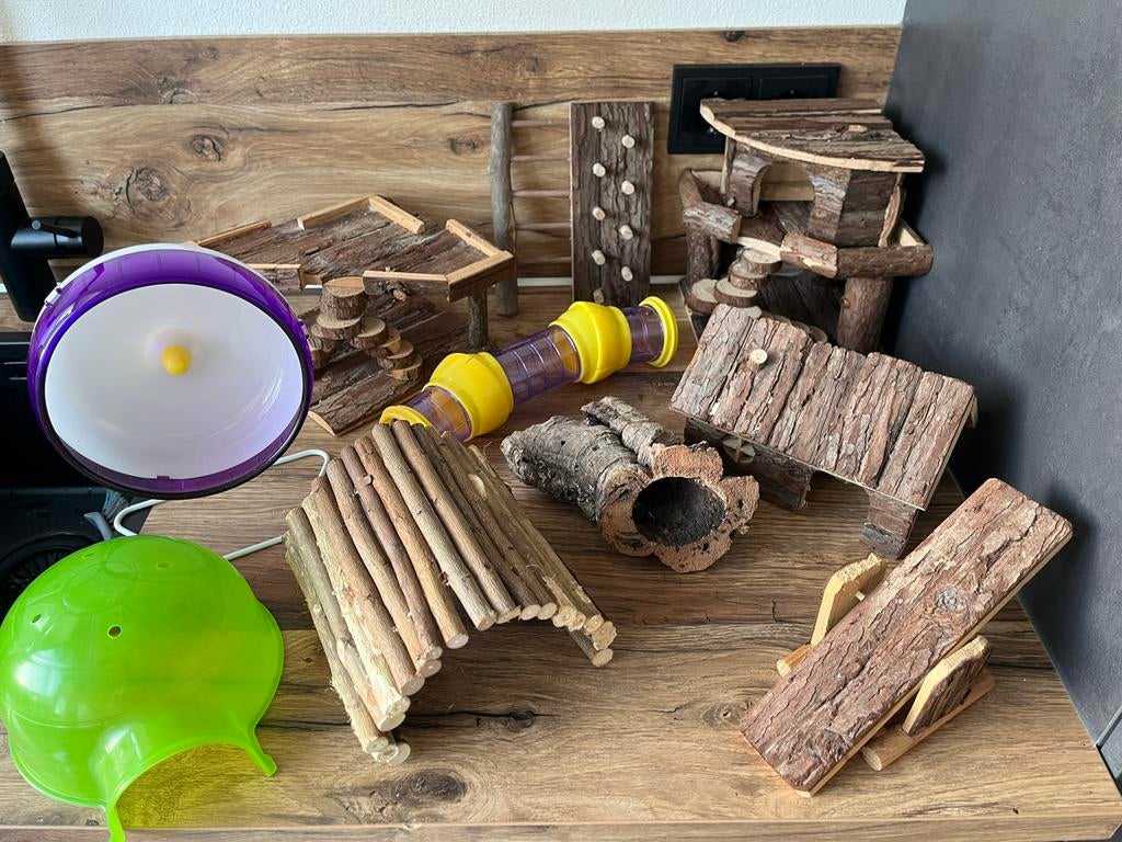 Hamsterspullen, Ophalen, Gebruikt