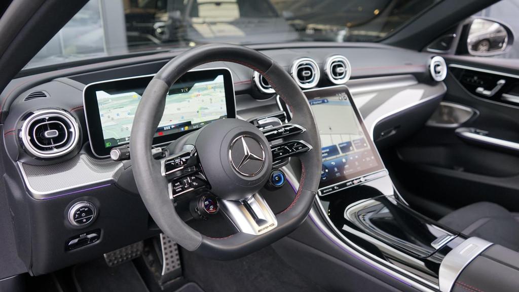Mercedes-Benz C43 AMG 4MATIC 43 PERFORMANCE-360 CAMERA-ACC-A, Automaat, 1998 cc, Zwart, 4 cilinders