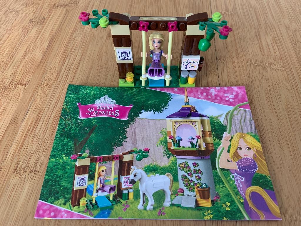 LEGO Rachel Princess, Zo goed als nieuw, Disney, Complete set, Inclusief minifiguren