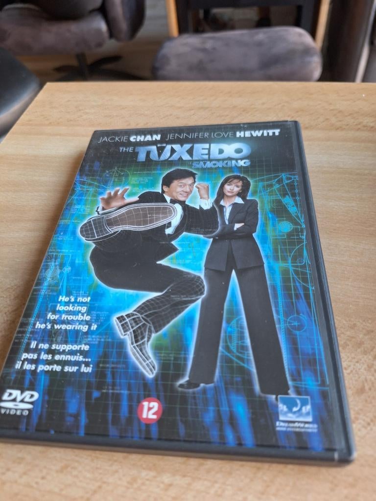 Dvd the tuxedo smoking, Vanaf 12 jaar, Ophalen of Verzenden, Zo goed als nieuw, Actiekomedie