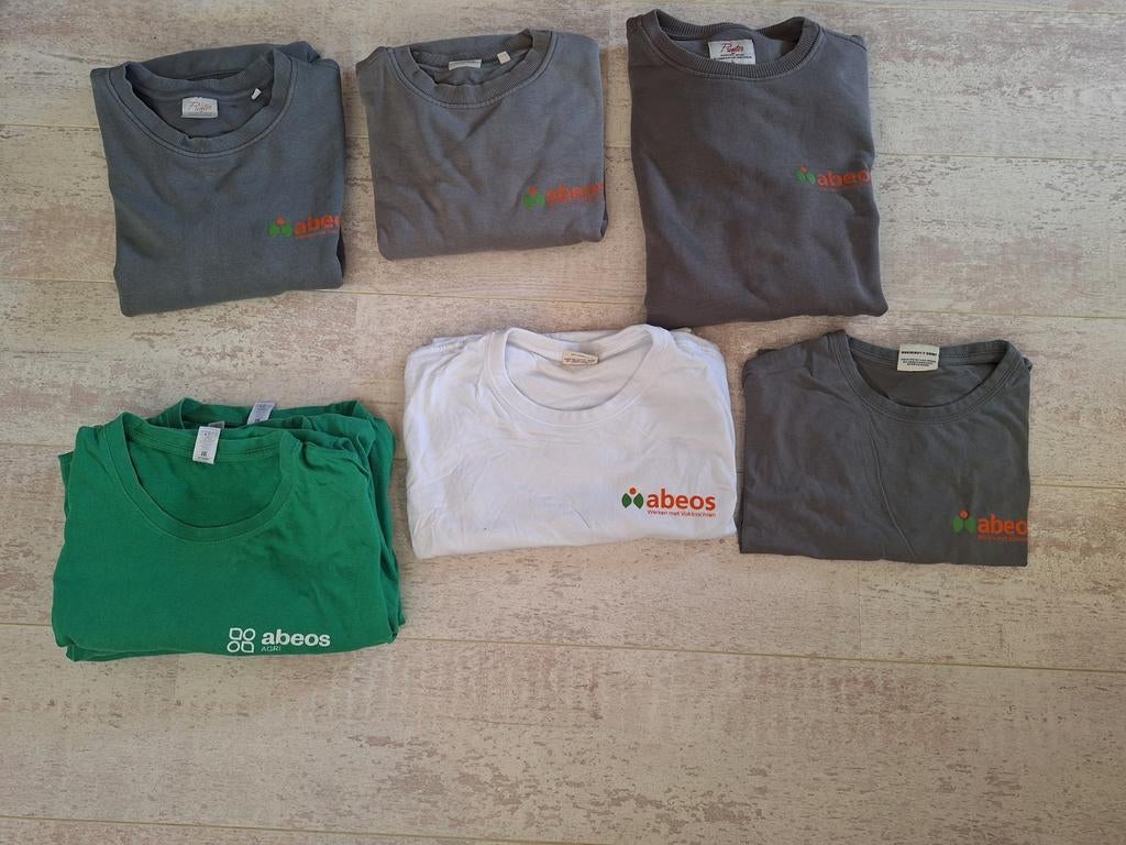 Abeos werkkleding (x8), Ophalen of Verzenden, Zo goed als nieuw, Maat 52/54 (L)