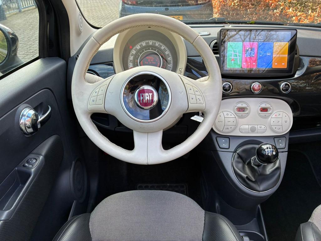 Fiat 500 C 1.2 Lounge I Cabrio I Carplay, Parkeersensor, Gebruikt, 4 cilinders, Cabriolet