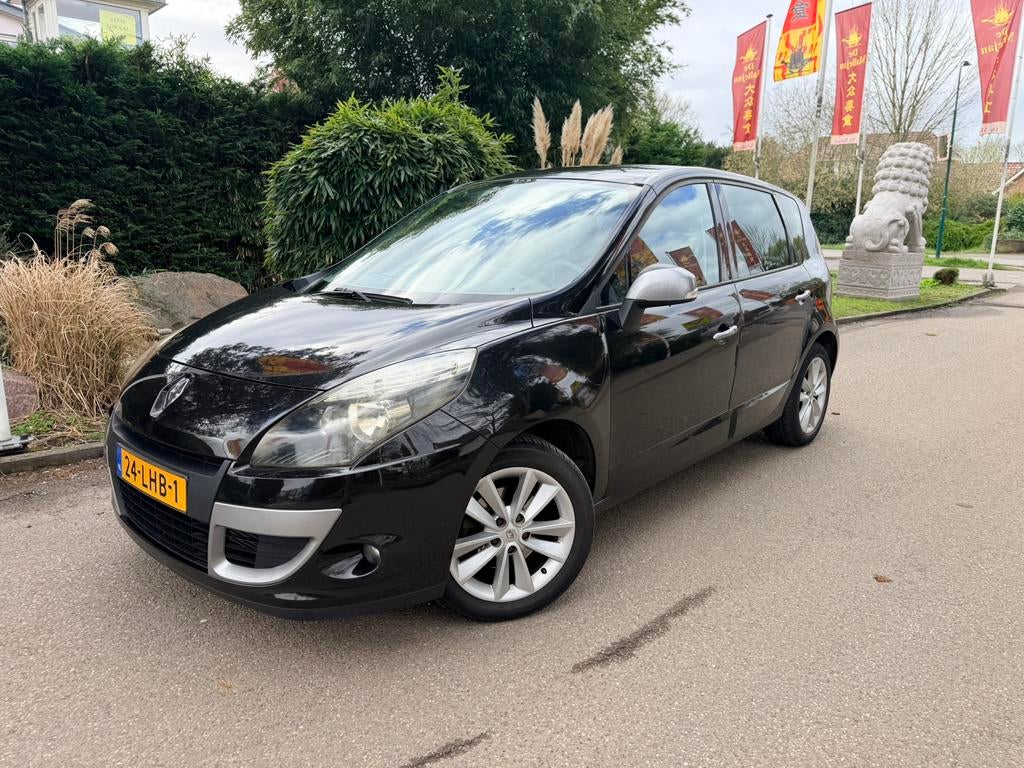Renault Scénic 1.4 TCE 96KW 2010 Zwart clima Navigatie, Auto's, Stof, 4 cilinders, Zwart, Handgeschakeld