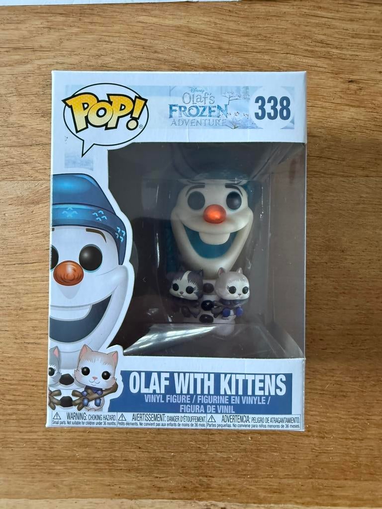 Funko Pop Frozen Olaf, Ophalen of Verzenden, Overige figuren, Zo goed als nieuw, Beeldje of Figuurtje