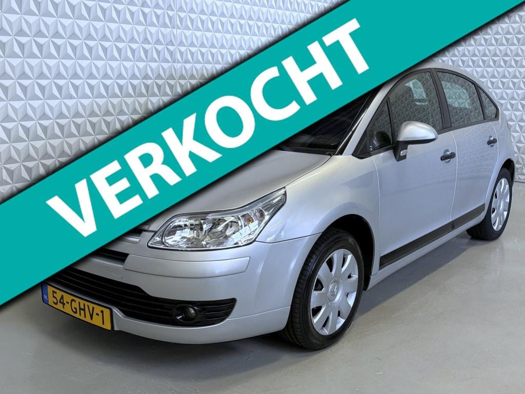 Citroen C4 1.6-16V Image Airco CLIMA Cruise PDC Trekhaak (20, Auto's, Citroën, Voorwielaandrijving, Gebruikt, 4 cilinders, 1587 cc