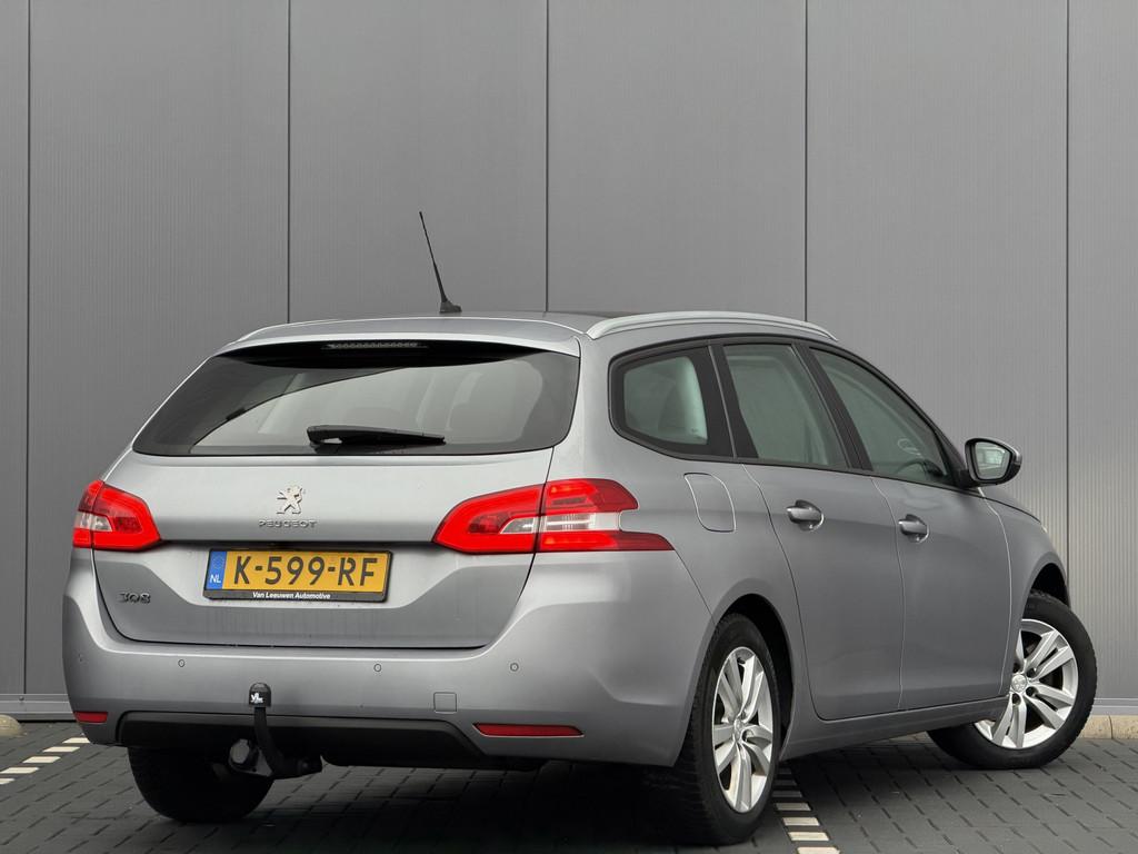 Peugeot 308 SW 1.2 PureTech Allure, Auto's, Stof, Gebruikt, 1199 cc, 630 kg