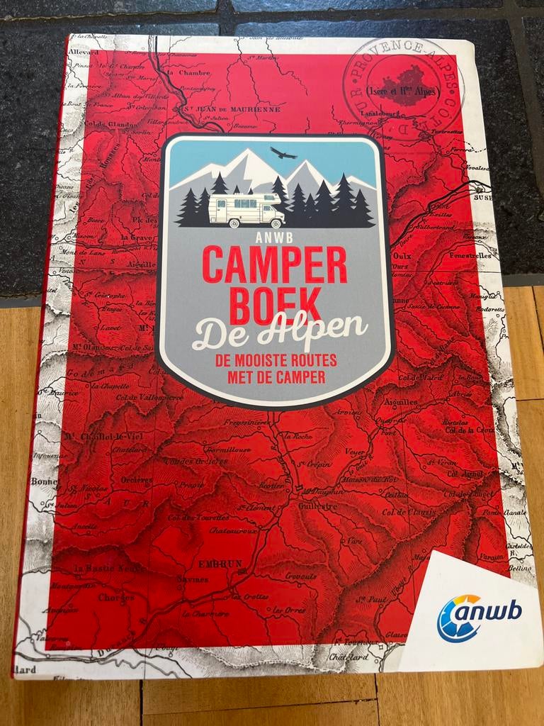 ANWB Camperboek De Alpen: Mooiste routes met camper, Boeken, Reisgidsen, Europa, Ophalen of Verzenden, Zo goed als nieuw, Reisgids of -boek