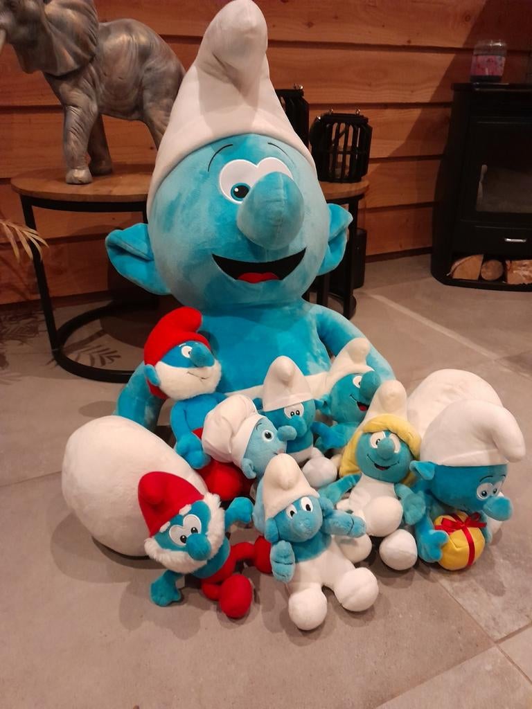Smurfen familie, Verzamelen, Smurfen, Ophalen of Verzenden, Zo goed als nieuw, Verschillende Smurfen