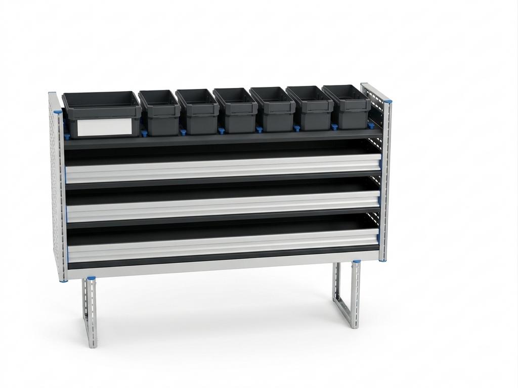 Sortimo bedrijfswagen inrichting bedrijfswageninrichting, Ophalen, Zo goed als nieuw