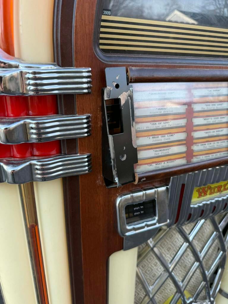 JUKEBOX: Wurlitzer OMT 100CD jukebox sept 1999, Ophalen, Wurlitzer Germany, 1950 tot 1960, Germany