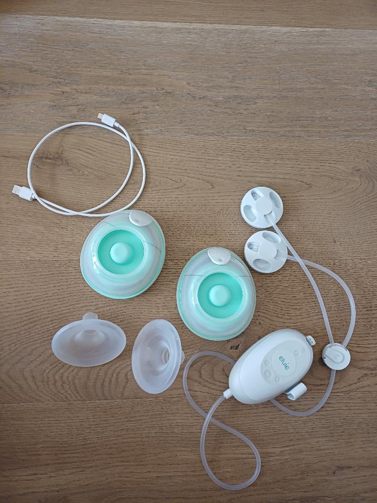 Elvie stride dubbele kolf, Kinderen en Baby's, Babyvoeding en Toebehoren, Zo goed als nieuw, Borstkolf, Ophalen of Verzenden