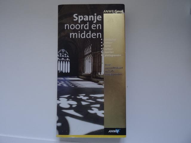 Spanje noord en midden ; anwb goud reisgids , met kaart, Boeken, Europa, Ophalen of Verzenden, Zo goed als nieuw, Reisgids of -boek