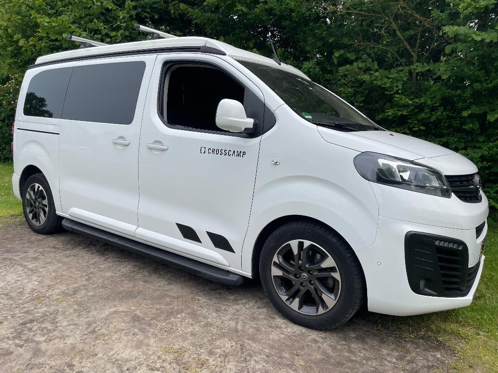 Opel Crosscamp Campervan 150pk 8aut., Caravans en Kamperen, Campers, Automaat, Chemisch toilet, Buscamper of Camperbus, Luifel