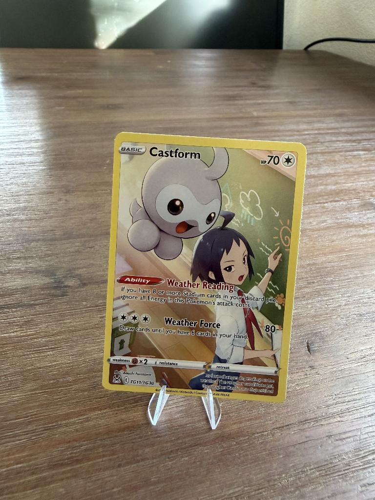 Castform - Lost Origin TG11 Pokémon kaart, Ophalen, Zo goed als nieuw