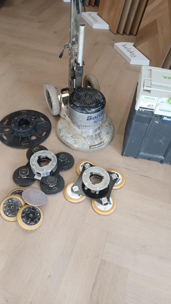 Bona Flexisand 1.9 met Powerdrive en Quatro satelliet schijf, Ophalen of Verzenden, 1200 watt of meer