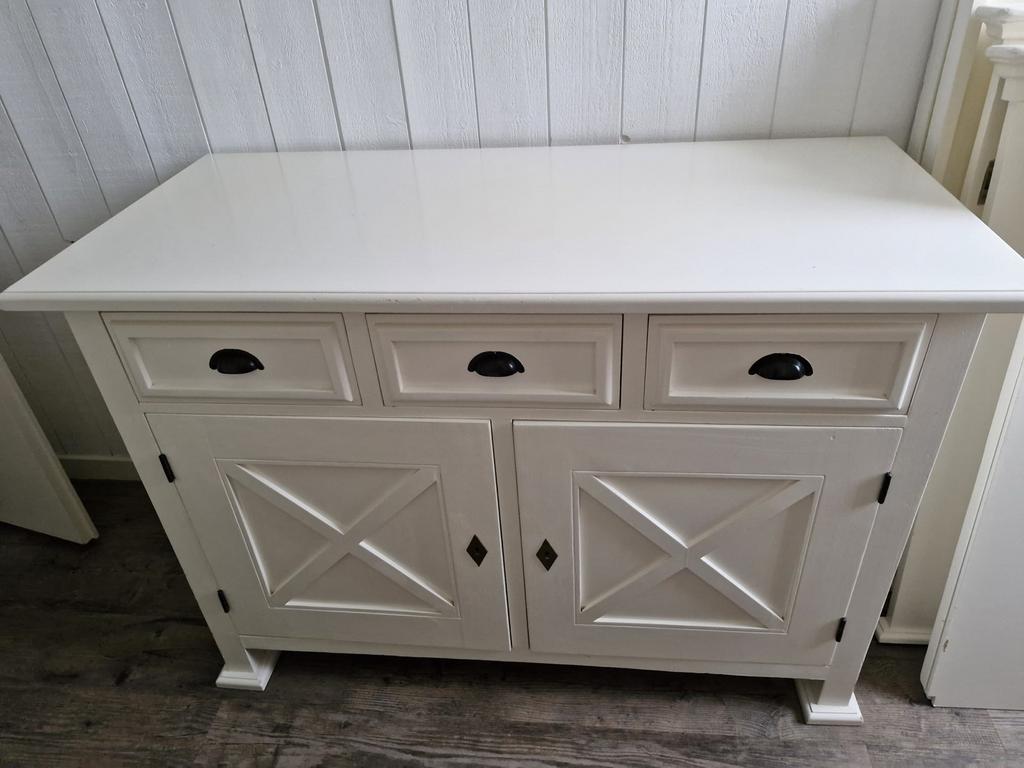 Massief houten babykamer Kidsmill new england, Kinderen en Baby's, Ophalen, 50 tot 70 cm, 100 cm of meer, Zo goed als nieuw