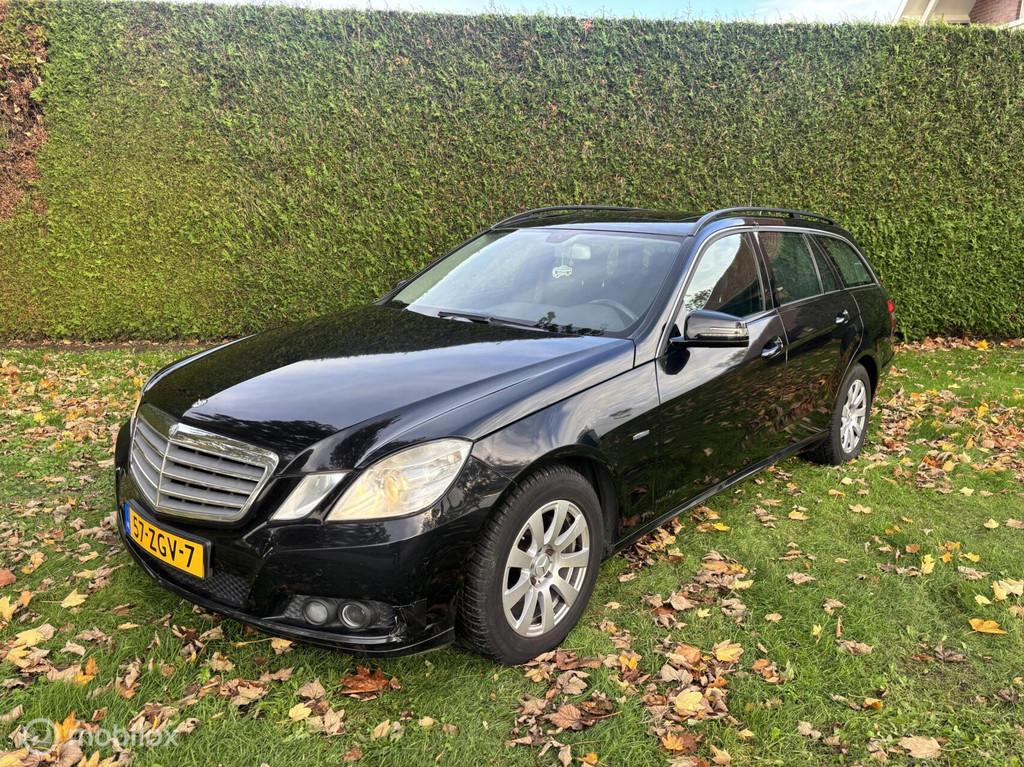 Mercedes E-klasse Estate 200 CDI AUTOMAAT, Automaat, Euro 5, Gebruikt, Zwart