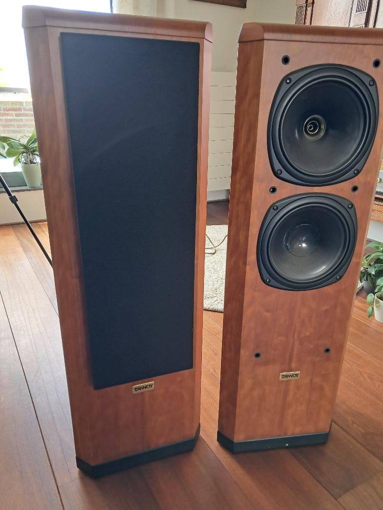 Tannoy D500 speakers, Gebruikt, 120 watt of meer, Front, Rear of Stereo speakers, Ophalen