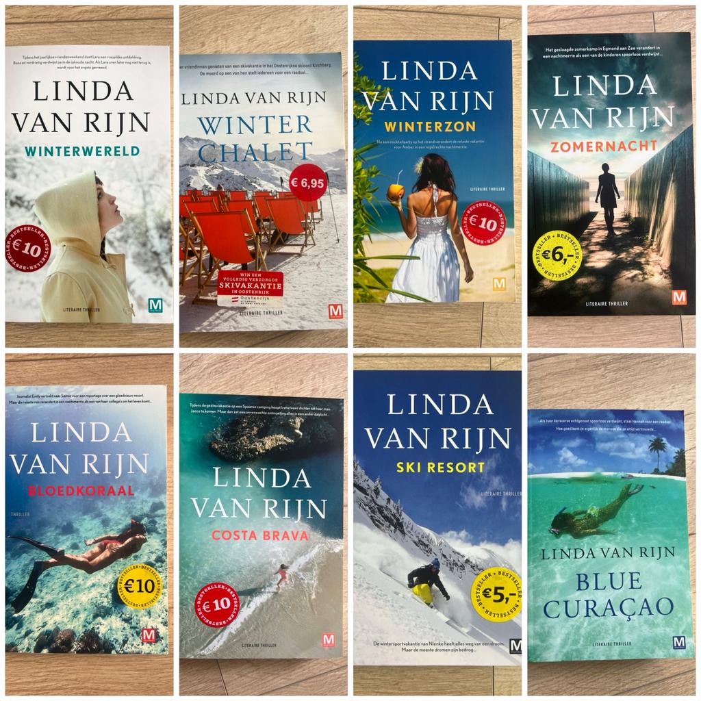 Boeken Linda van Rijn - per stuk te koop of als bundel, Verzenden, Gelezen, Nederland