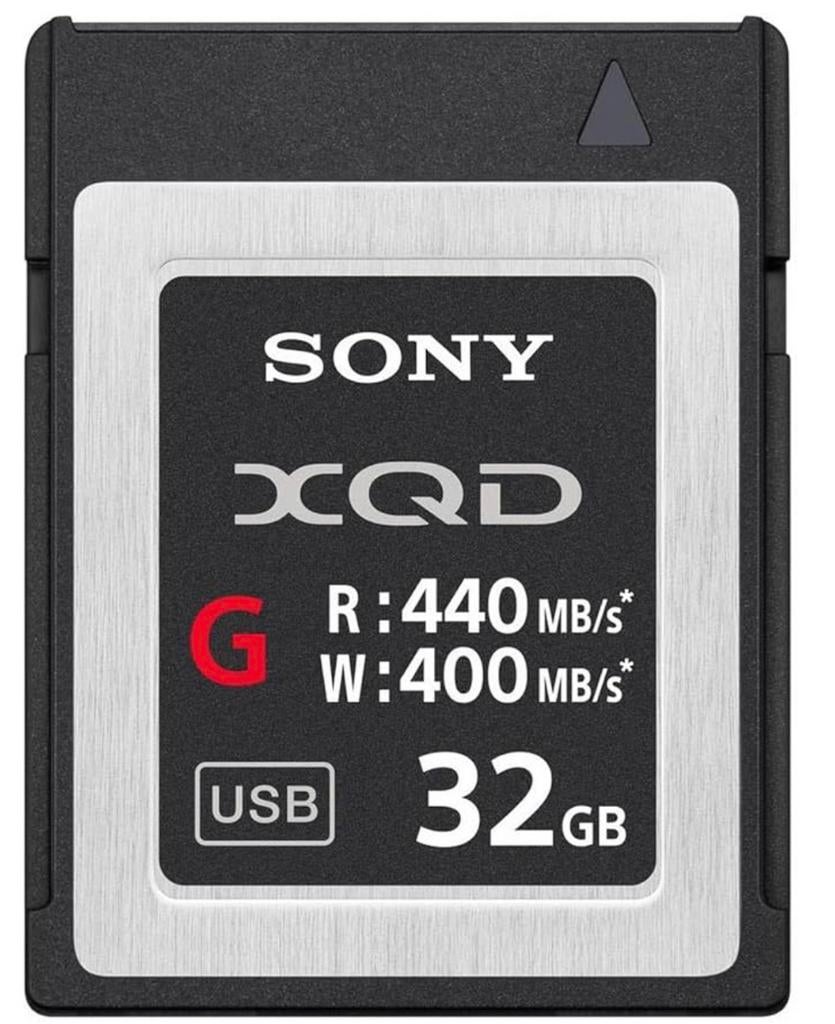 Sony XQD kaart 32 GB, Ophalen of Verzenden, Zo goed als nieuw, Fotocamera, 32 GB