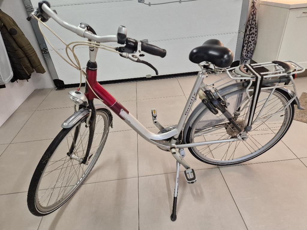 Damesfiets Gazelle Liteline 28inch frame 52cm, Fietsen en Brommers, Ophalen, Versnellingen, Zo goed als nieuw, 50 tot 53 cm