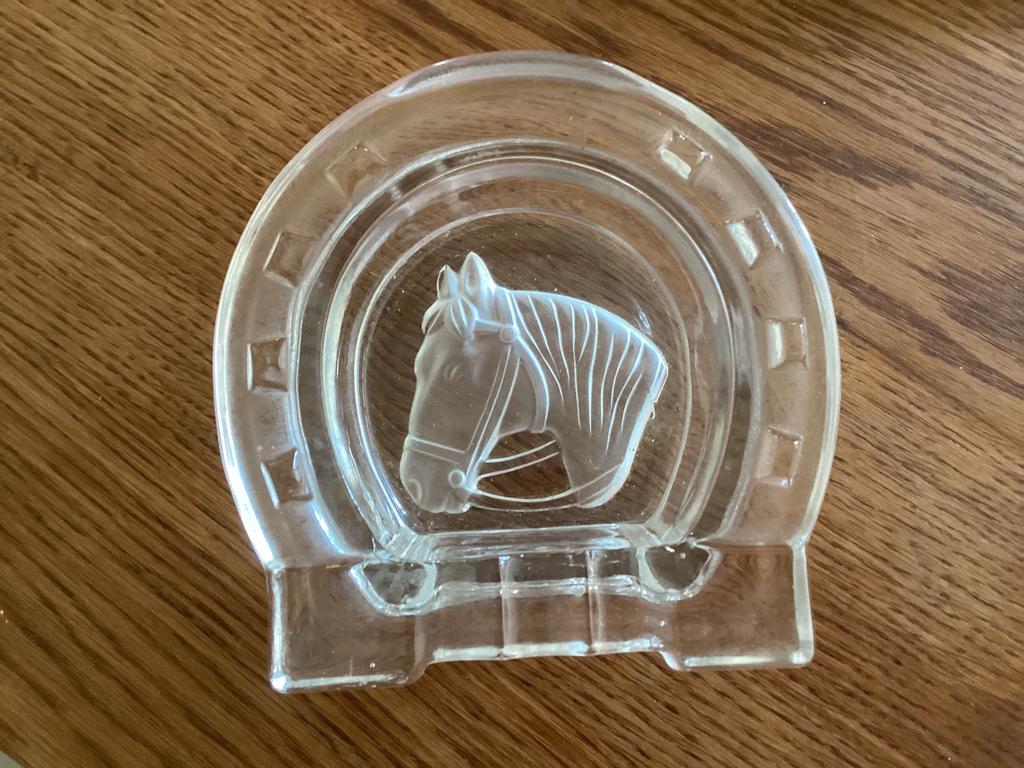 Hoefijzer .. Paard asbak, Antiek en Kunst, Ophalen of Verzenden