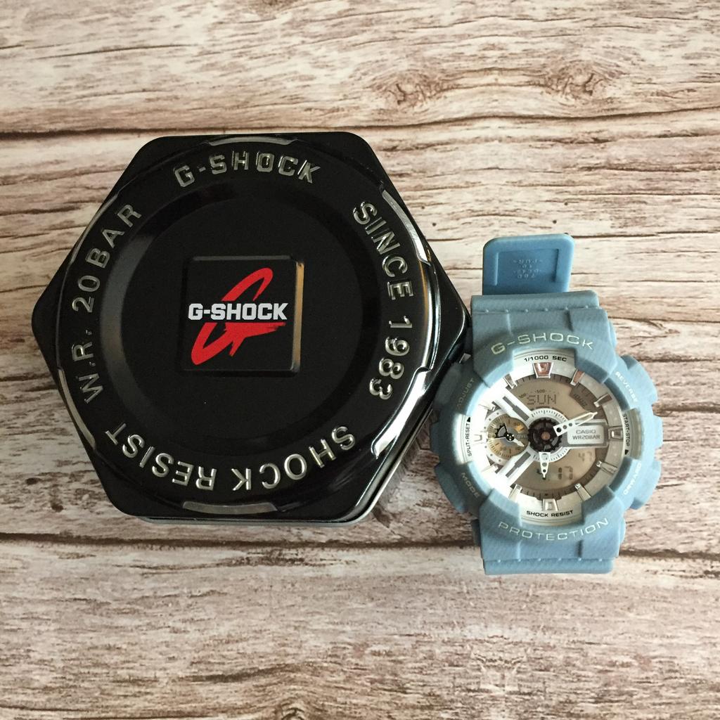 G shock type GA-100DC g-shock gshock denim collectie, Ophalen of Verzenden, Zo goed als nieuw, Kunststof