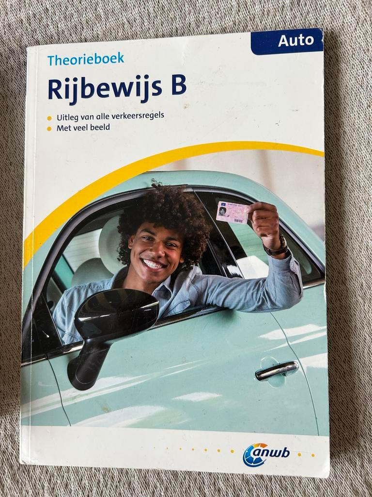 ANWB Theorieboek Rijbewijs B - Auto, Ophalen of Verzenden, Zo goed als nieuw, Algemeen